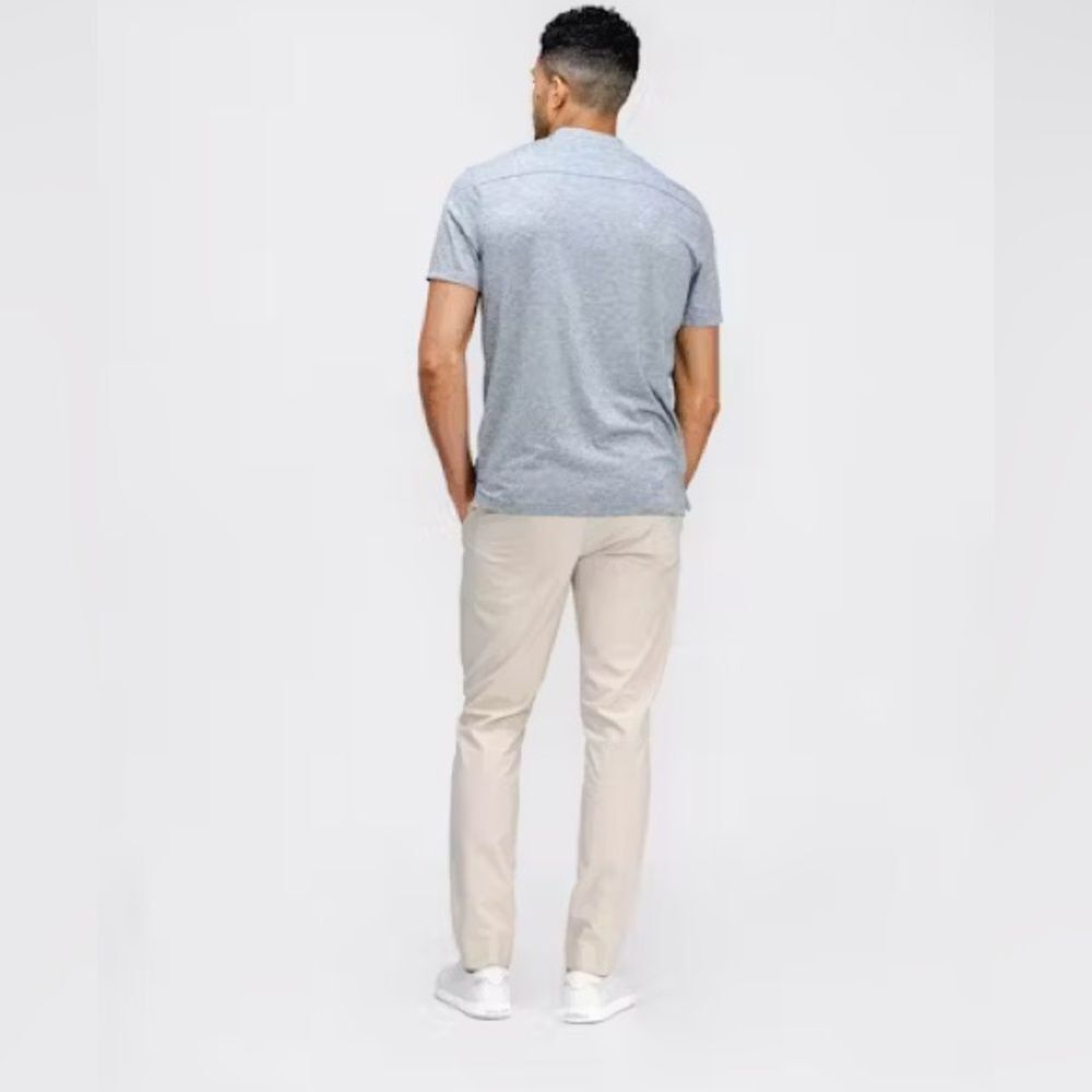 Ministry of Supply Men’s Performance Wear Gray Slim Fit Chino Pants- Size 34x30